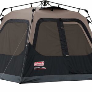 Coleman Camping Tent with Instant Setup, 4/6/8/10 Person Weatherproof Tent with WeatherTec Technology, Double-Thick Fabric, and Included Carry Bag, Sets Up in 60 Seconds